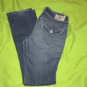 True Religion denim jean size 24